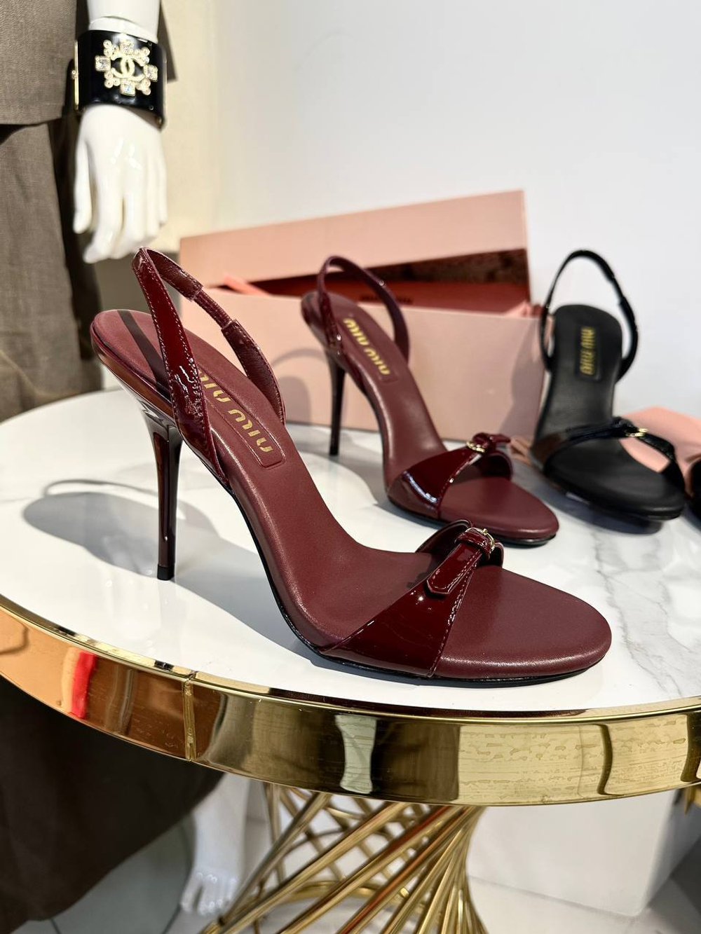 Босоножки MIU MIU