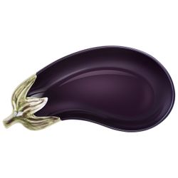 БЛЮДО СЕРВИРОВОЧНОЕ LEFARD "БАКЛАЖАН" 24Х12Х3,5 СМ/350 МЛ