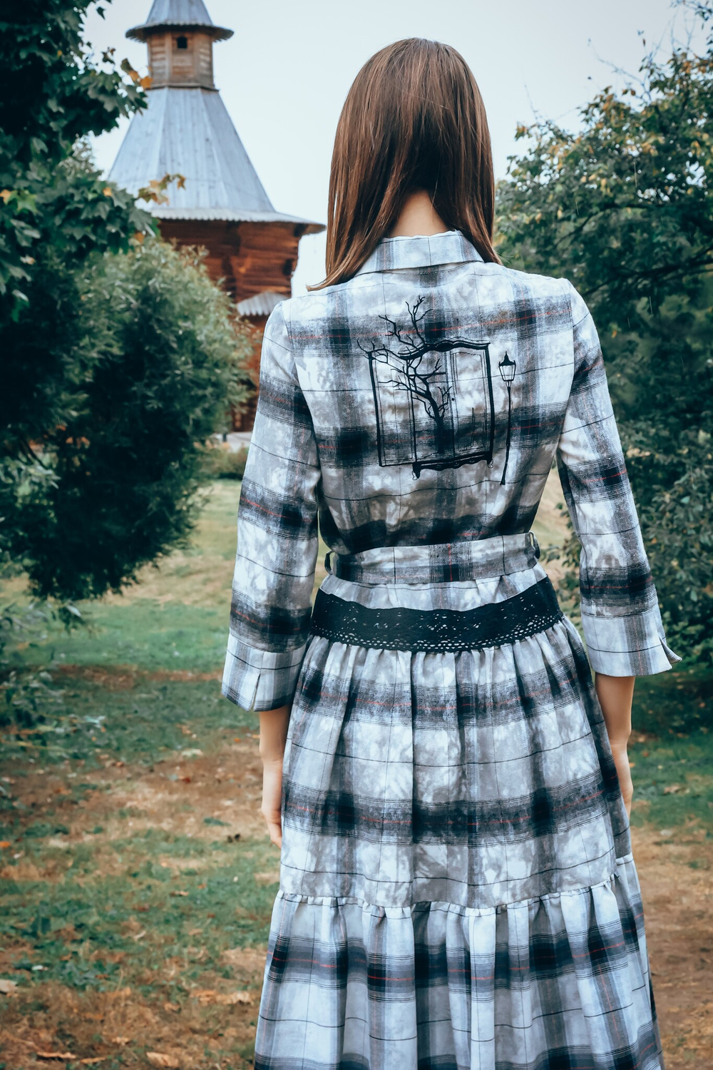 Dress "Vivienne. Plaid"