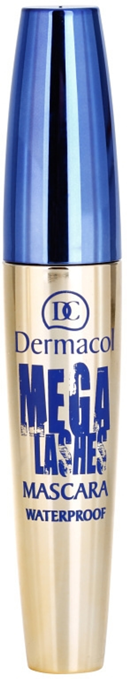 Dermacol Mega Lashes - Водостойкая тушь для ресниц для объема оттенок Black, 12 ml