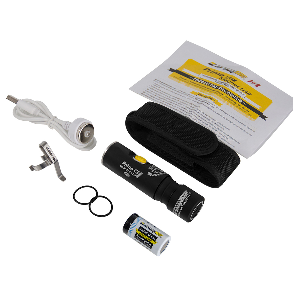 Фонарь Armytek Prime C1 Pro Magnet USB XP-L Теплый