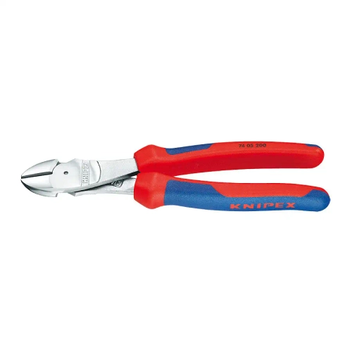 Кусачки боковые особой мощности хромированные 200 мм Knipex 74 05 200