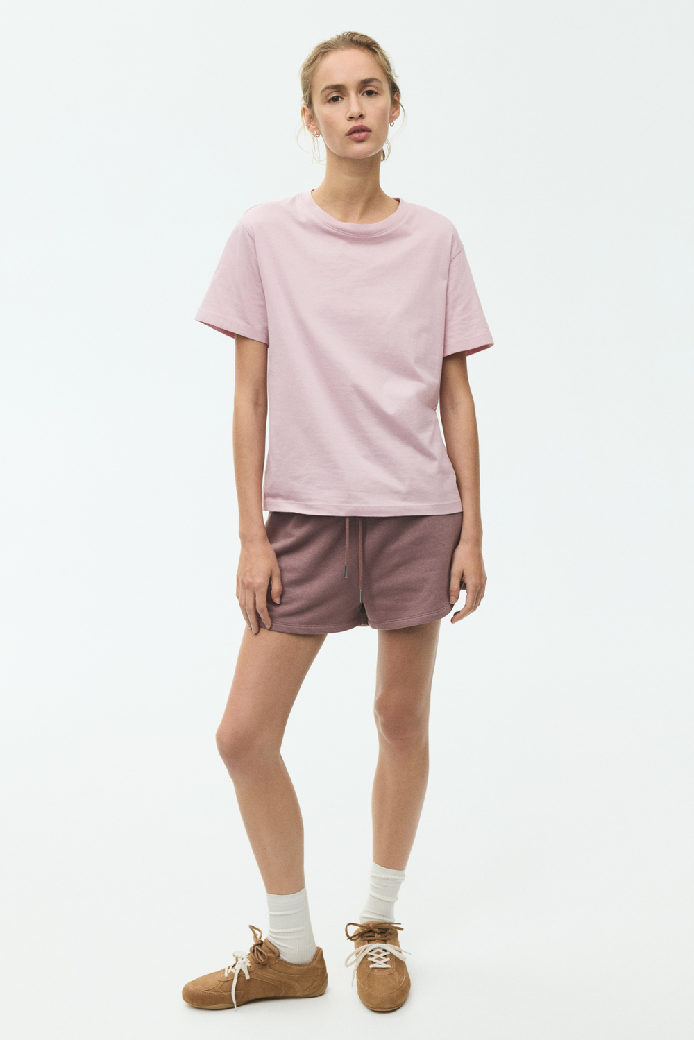 Хлопковая футболка — Чёрный — H&M 0963662