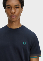 Футболка FRED PERRY Twin Tipped Cuff T-Shirt