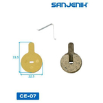 Колодки тормозные керамические Sanjenik CE-07 для Kugoo C1, G2 Pro, V1