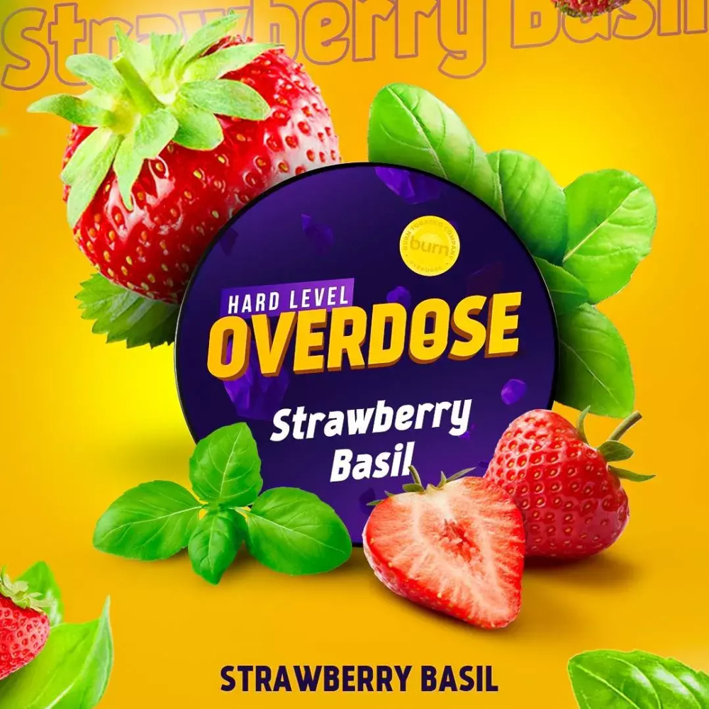 Overdose 25гр. Strawberry Basil (Клубника-базилик)
