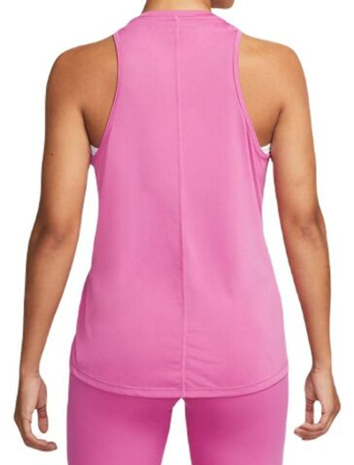 Женский топ теннисный Nike Dri-FIT One Tank - cosmic fuchsia/white