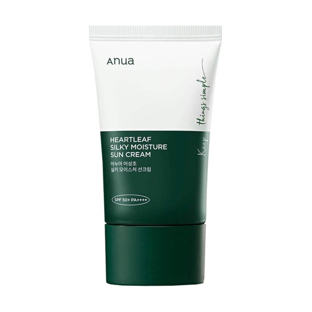 Anua Heartleaf Silky Moisture Sun Cream SPF 50+ PA++++ 50ml