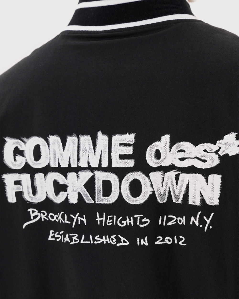 COMME DES FUCKDOWN БОМБЕР ЧЕРНЫЙ