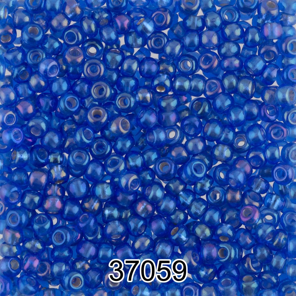 Бисер Preciosa 10/0 (2.3 мм), 500 г, 37059 (Ф581) синий
