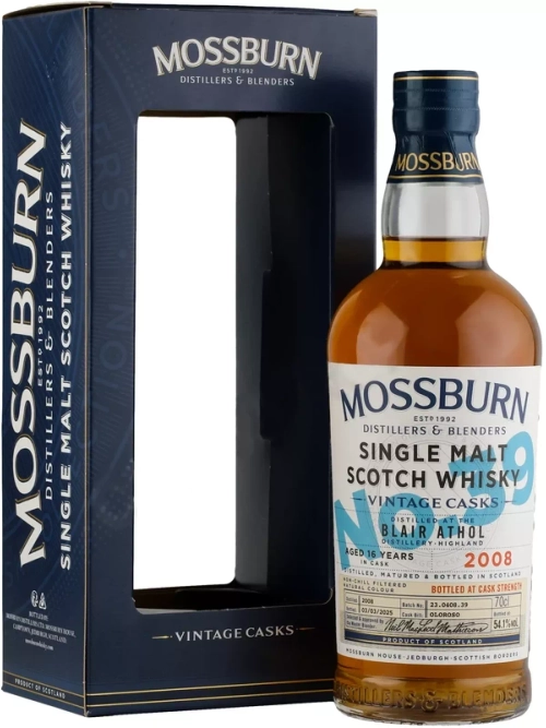 Виски Mossburn Vintage Casks No.39 Blair Athol, 2008, 0.7 л.