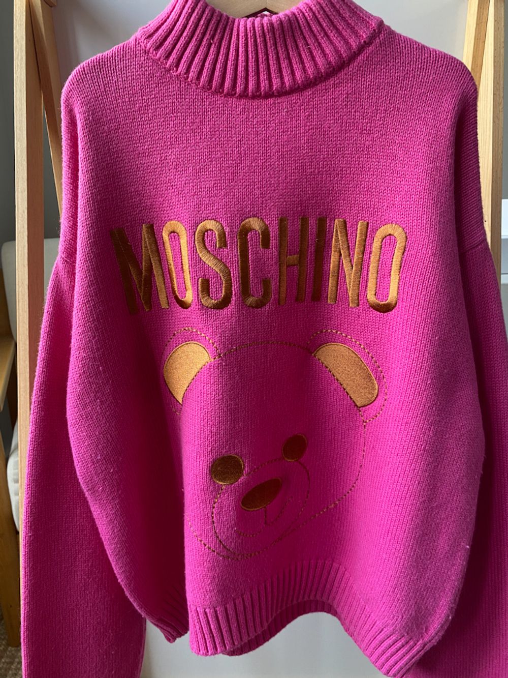 Хлопковый свитер Moschino, 164