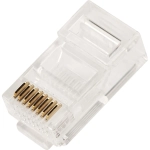 Коннектор TWT RJ-45 cat 5e (TWT-PL45-8P8C/JR100) 100 штук в упаковке