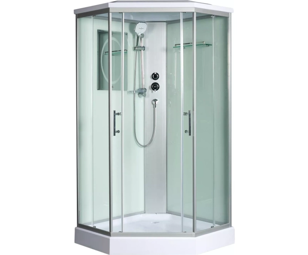 Душевая кабина WeltWasser (ВельтВассер) Nesse 902, с низким поддоном, 90x90x217