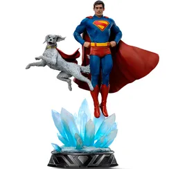 Статуэтка Супермен и Крипто 1:10/ Superman & Krypto Legacy Iron Studios