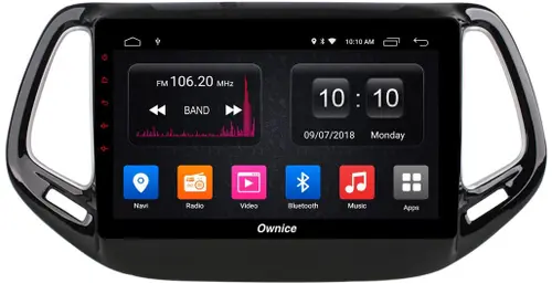 Магнитола для Jeep Compass 2016+ - Kuberg OL-1255 IPS, Android 10, 4G SIM-слот