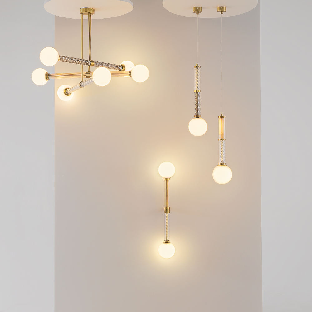 Люстра на штанге Maytoni Teatro MOD287PL-06BS