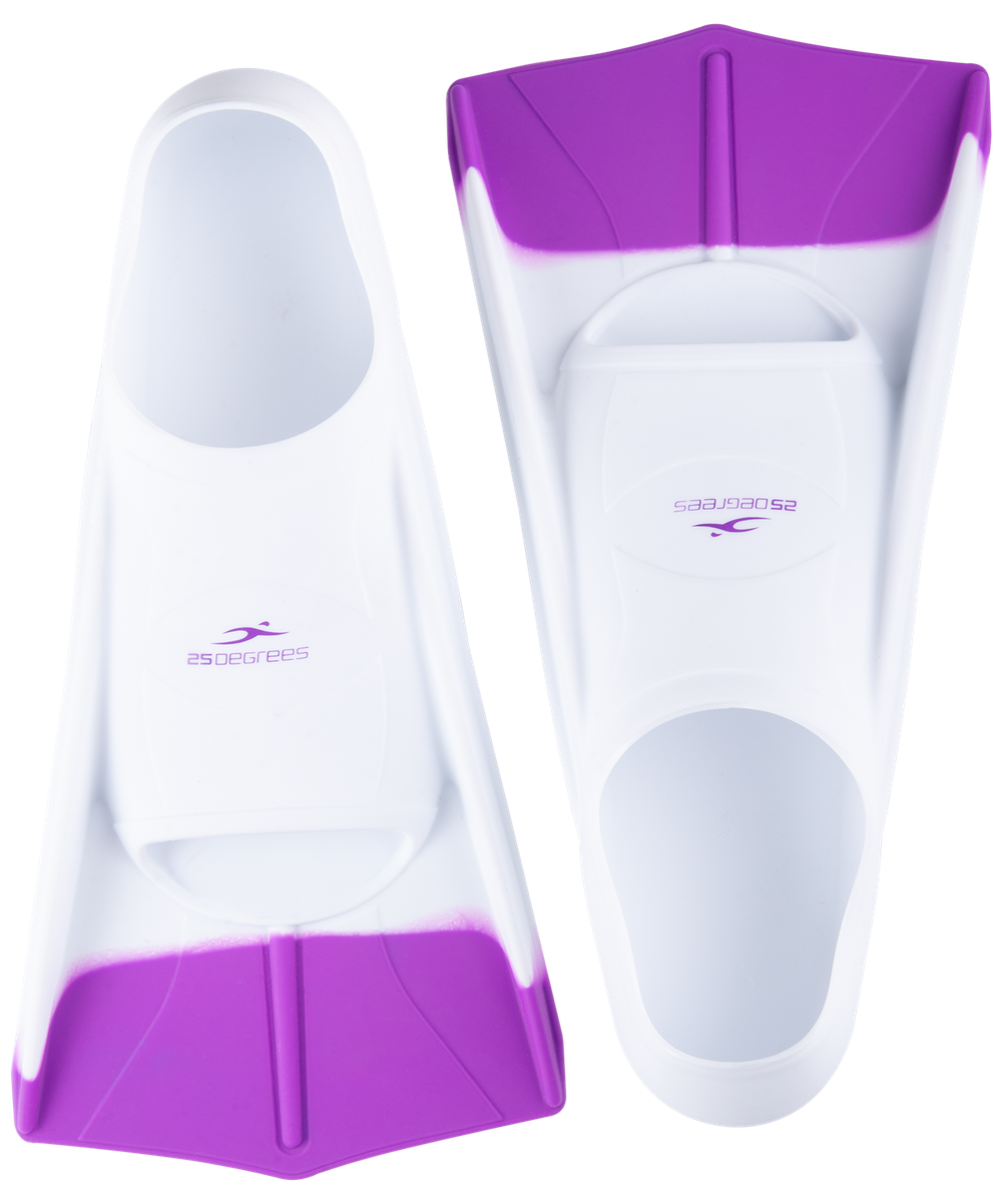 Ласты тренировочные Pooljet White/Purple, S