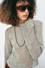 АЖУРНЫЙ СВИТЕР — ZARA