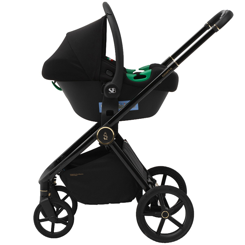 Коляска 3 в 1 Sweet Baby SBL Orso New + автокресло Elegante Plus New Dark Green