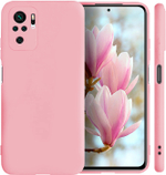 Мягкий Soft Touch чехол из силикона для XIAOMI REDMI NOTE 10 / 10S и POCO M5s с бархатной подкладкой
