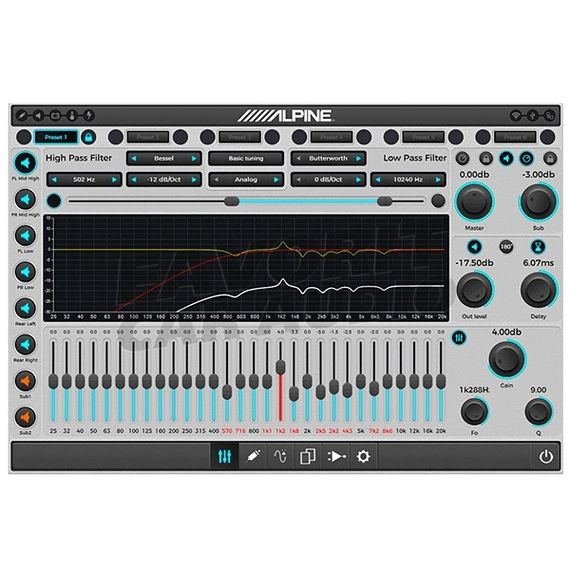 Процессор Alpine PDP-E800DSP