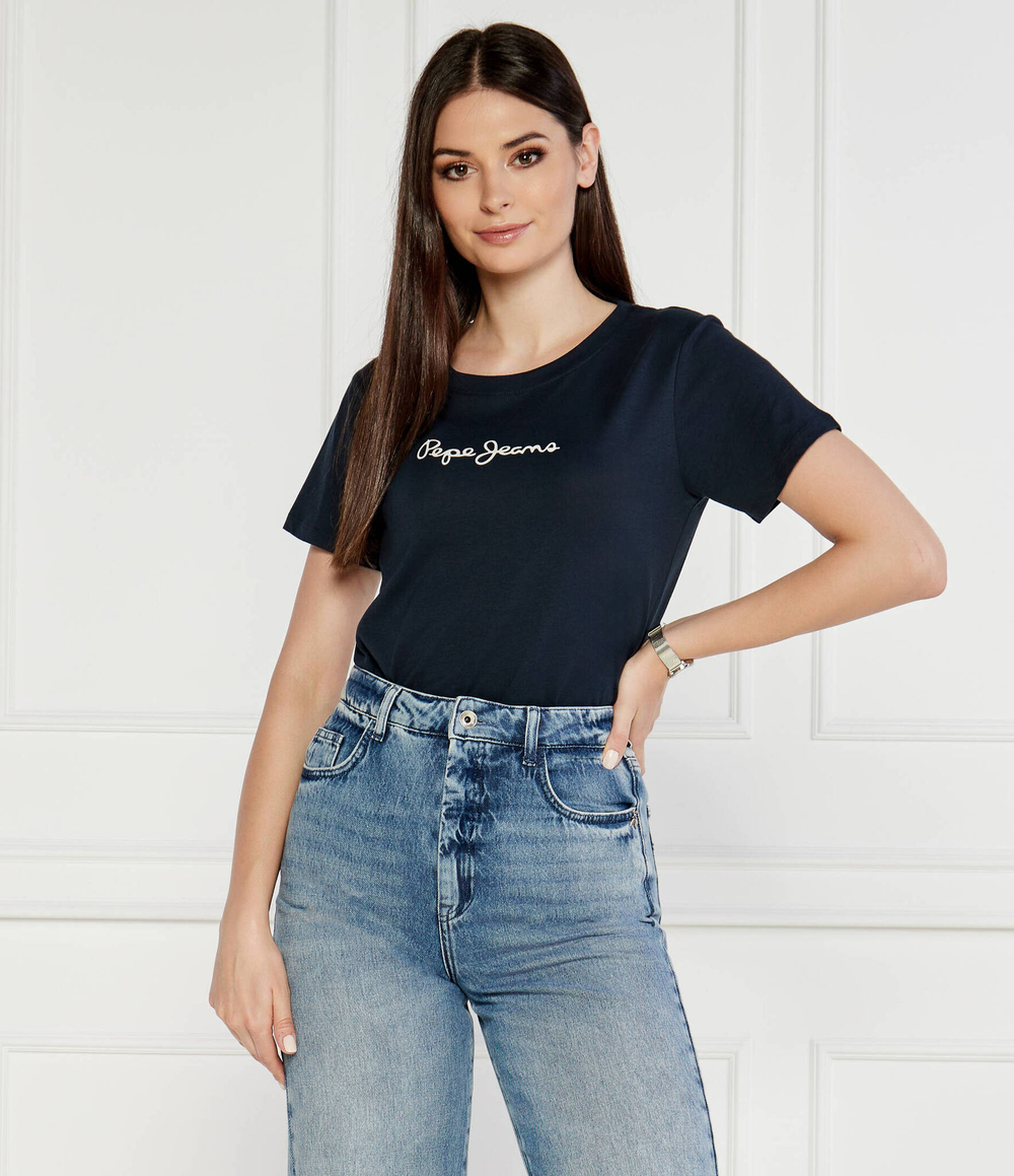 Футболка LORETTE Pepe Jeans London - темно-синий(PL505827)