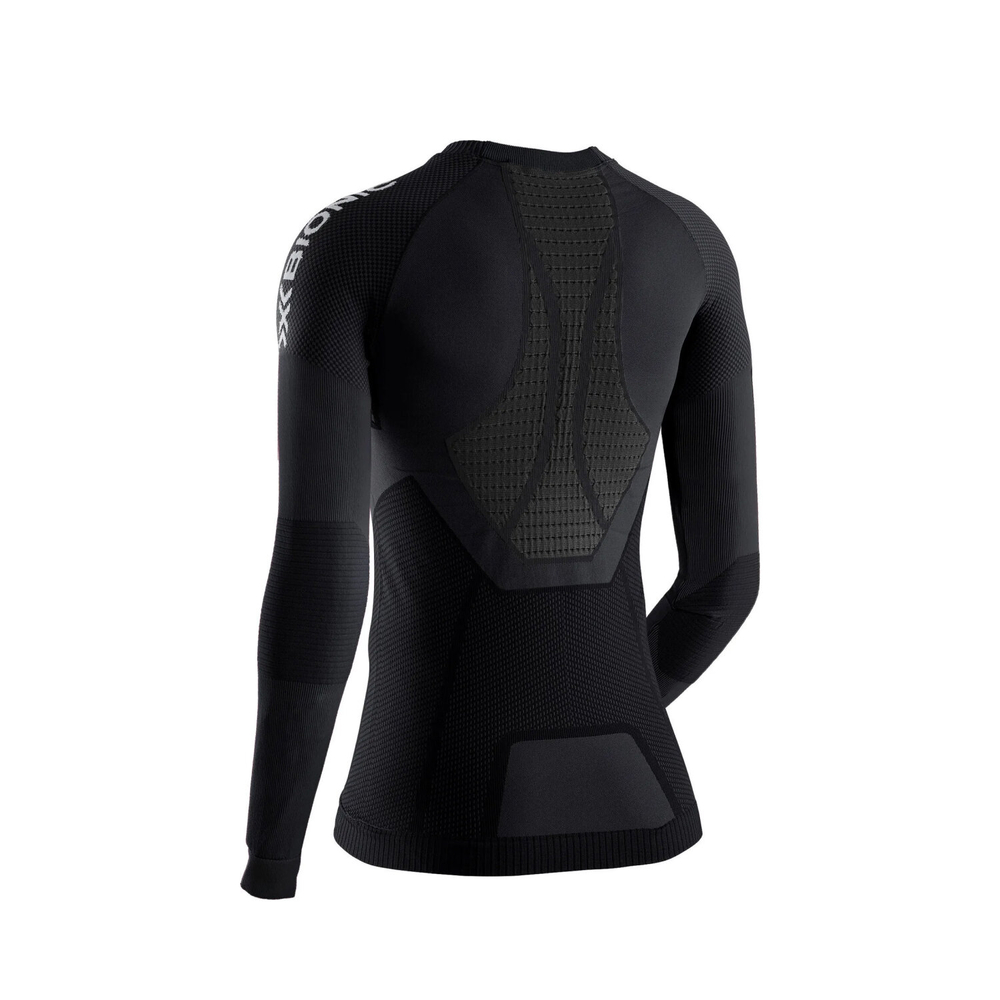 Лонгслив женский X-Bionic Invent 4.0 Running Shirt Lg Sl Black/Charcoal