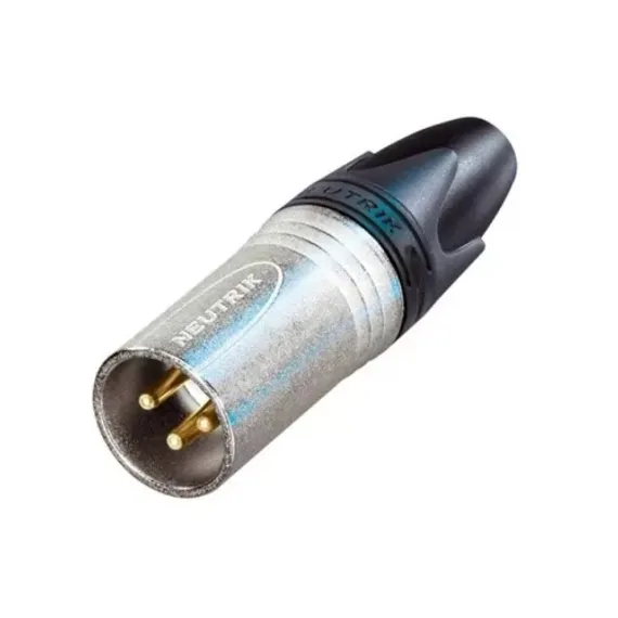 Neutrik NC3MXX-EMC кабельный разъем XLR male с дополнительной защитой от RF помех