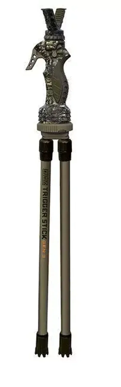 Опора Primos Trigger Stick™ Gen3, бипод, 61-155см, б/с поворот.база 360, камуф., 907г