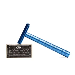 Т-образная бритва Henson Shaving AL13 синяя Mild (HS-AL-SB-03-MLD-5) 2