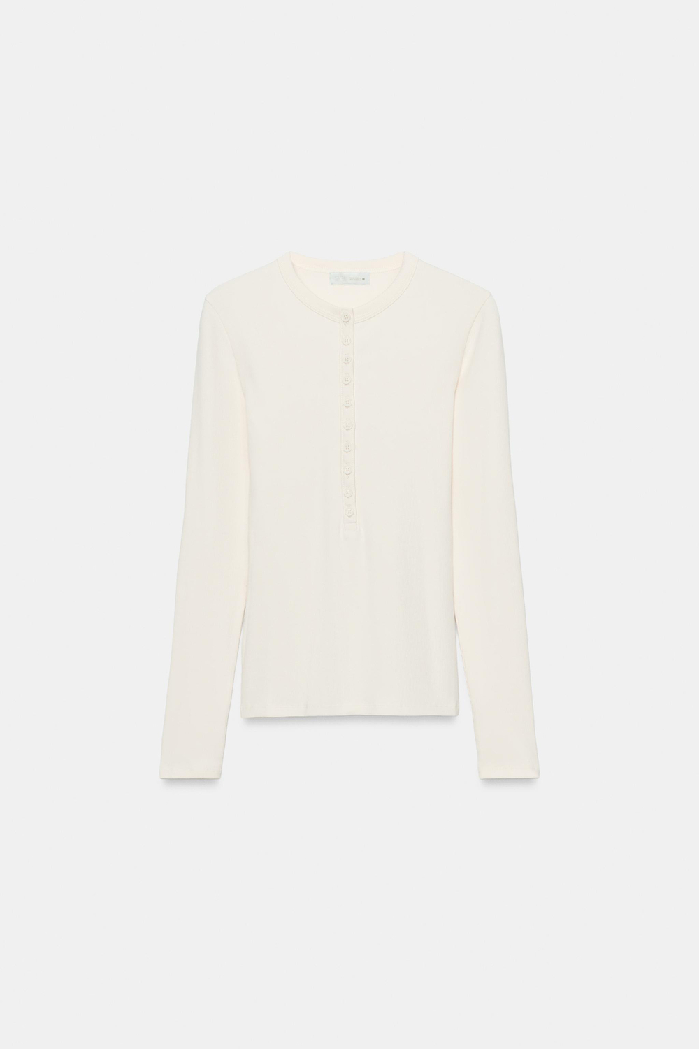 ФУТБОЛКА С ДЛИННЫМИ РУКАВАМИ — ZARA