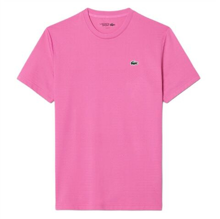 Теннисная футболка Lacoste Ultra Dry Stretch - pink