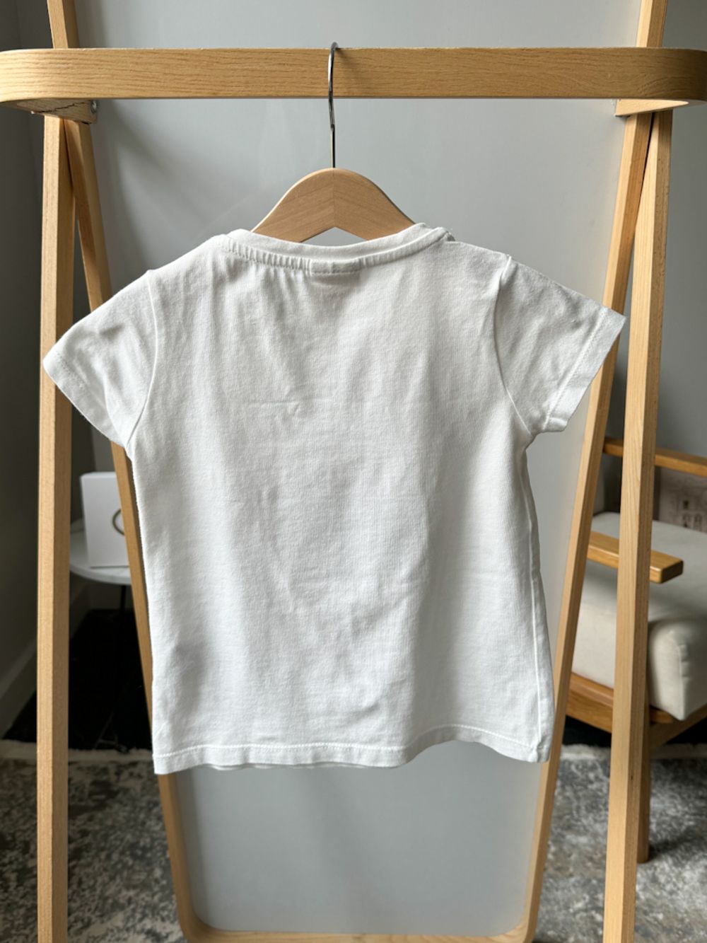 Хлопковая футболка Zara, 110