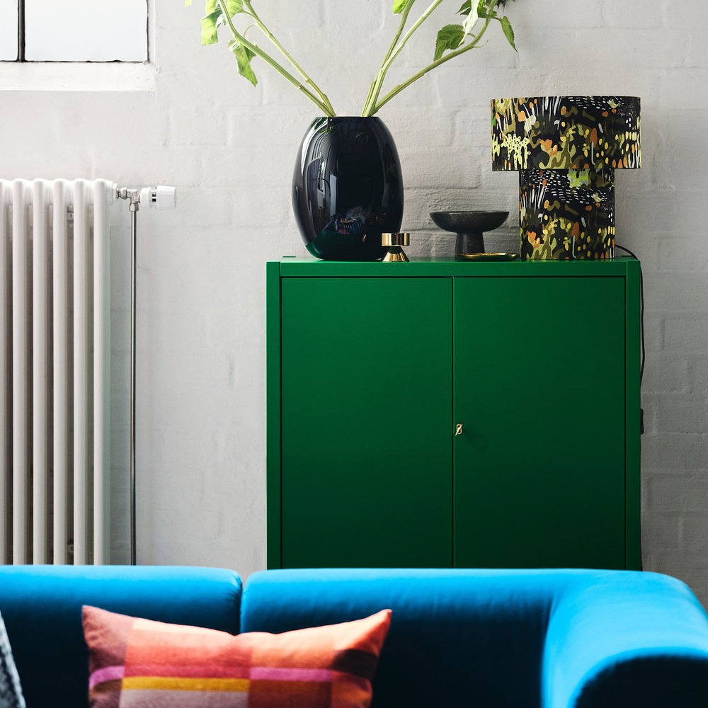 IKEA STOCKHOLM  (ИКЕА СТОКХОЛМ)  -  2025 Ваза - чёрный 32 см
