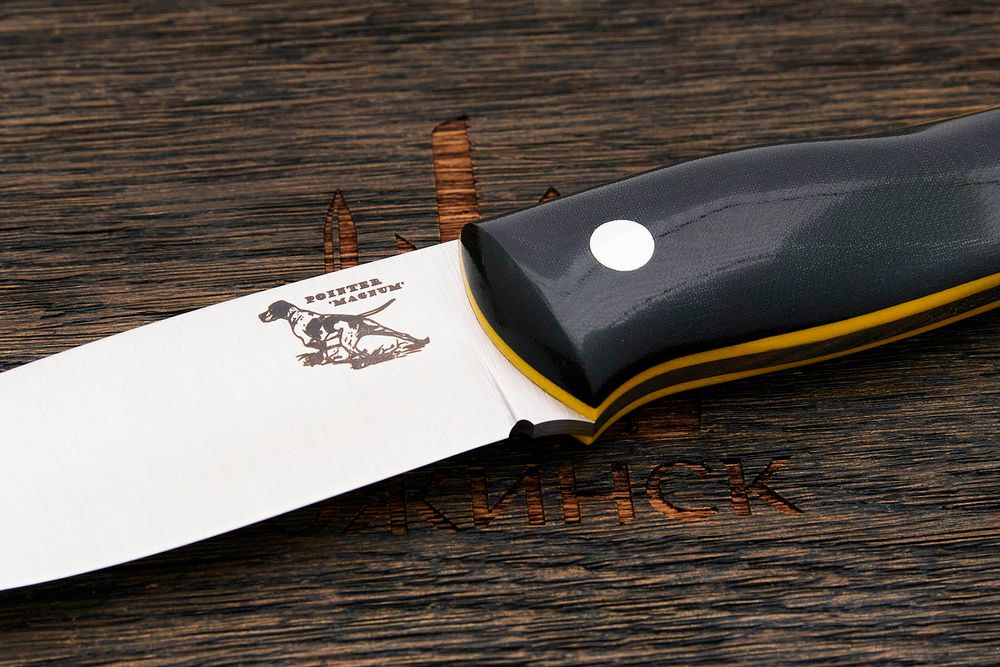 Нож туристический Beaver knife Pointer Magnum, клинок 110мм, сталь HSS