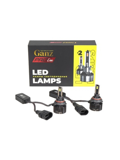 Лампа светодиодная 12/24V HB4 55W 4000lm 6000K (LED) GANZ PRO-Line 2 шт. DUOBOX IP68 GIP06363