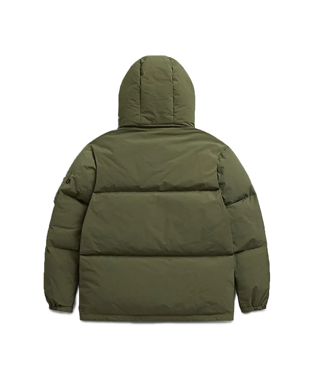 Парка пуховая Alpha Industries Puffer Parka - Olive Green