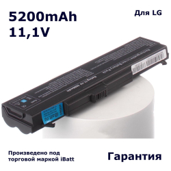 Аккумулятор iBatt 5200mAh, для R405 LM50 LE50 LM40 LM60 LW40 P1 Express Dual LW75 Pro LS45 LW65 S1 LS55 T1 LW60