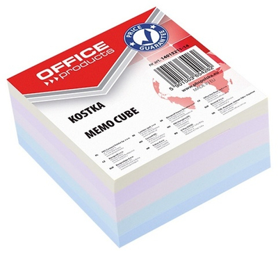 Блок для записей цветной 85*85*40 Offise Product прокл. 14053311-99