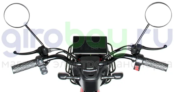 Электроскутер IKINGI SIBTRIKE 1000W (60V/25Ah) - Красный фото №12