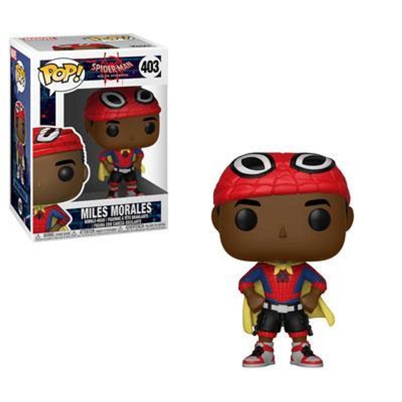 Funko POP! Bobble: Marvel: Animated Spider-Man: Miles with Cape