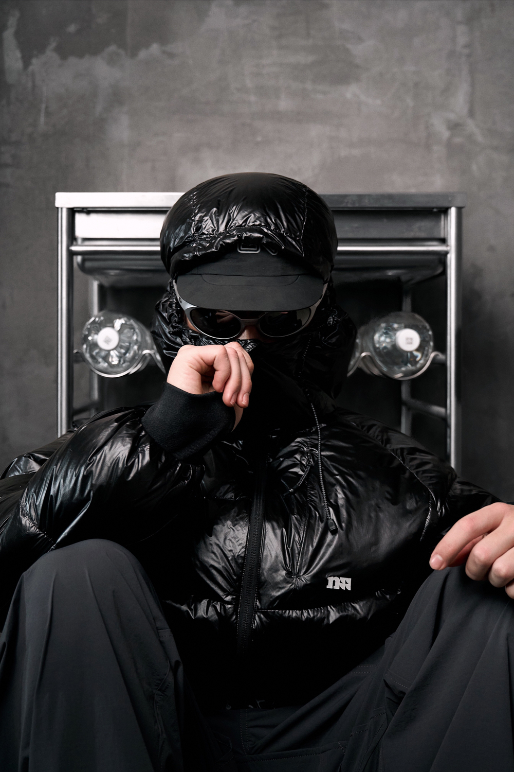 Куртка Nothomme Chasing The Light Down Jacket "Moonless Black"