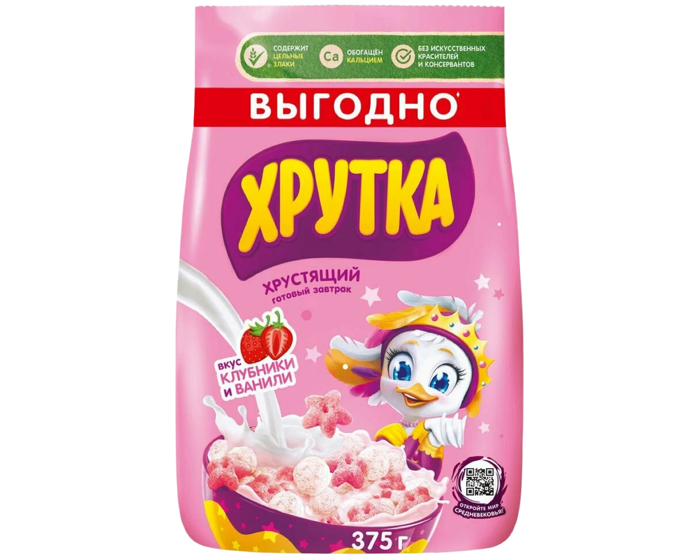 Готовый завтрак  ХРУТКА КлубВаниль  375г