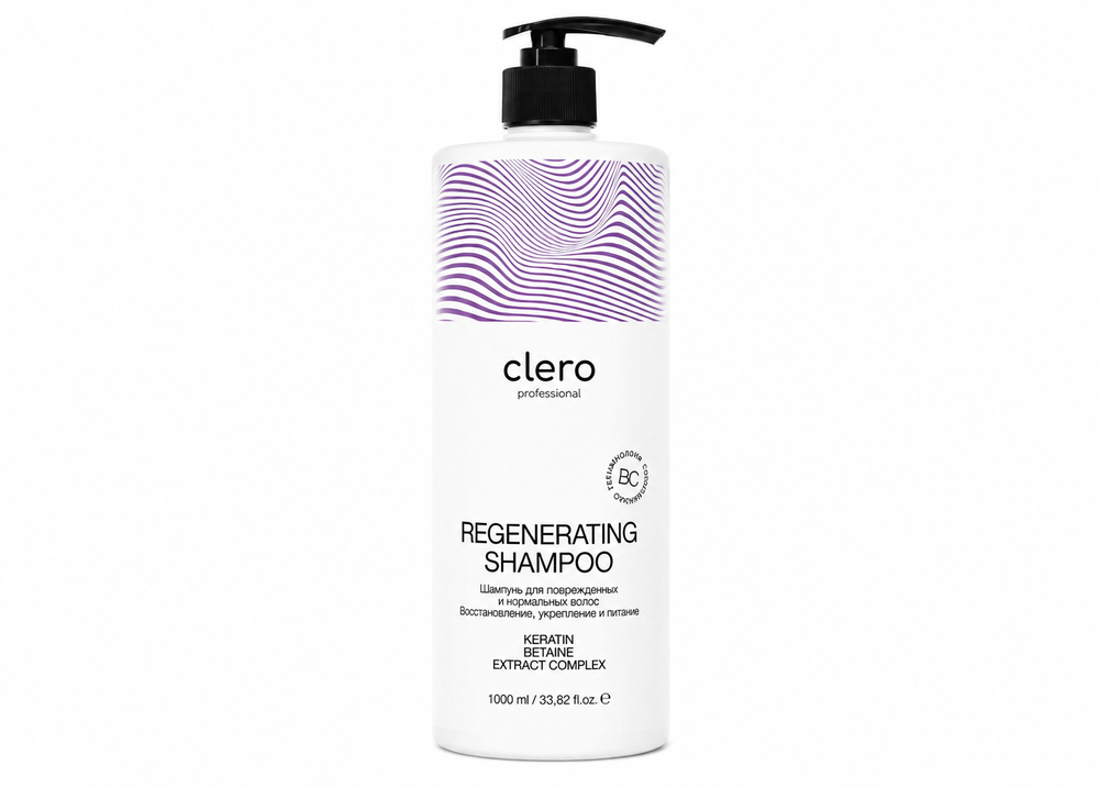 Clero Professional Шампунь Regenerating 1000мл