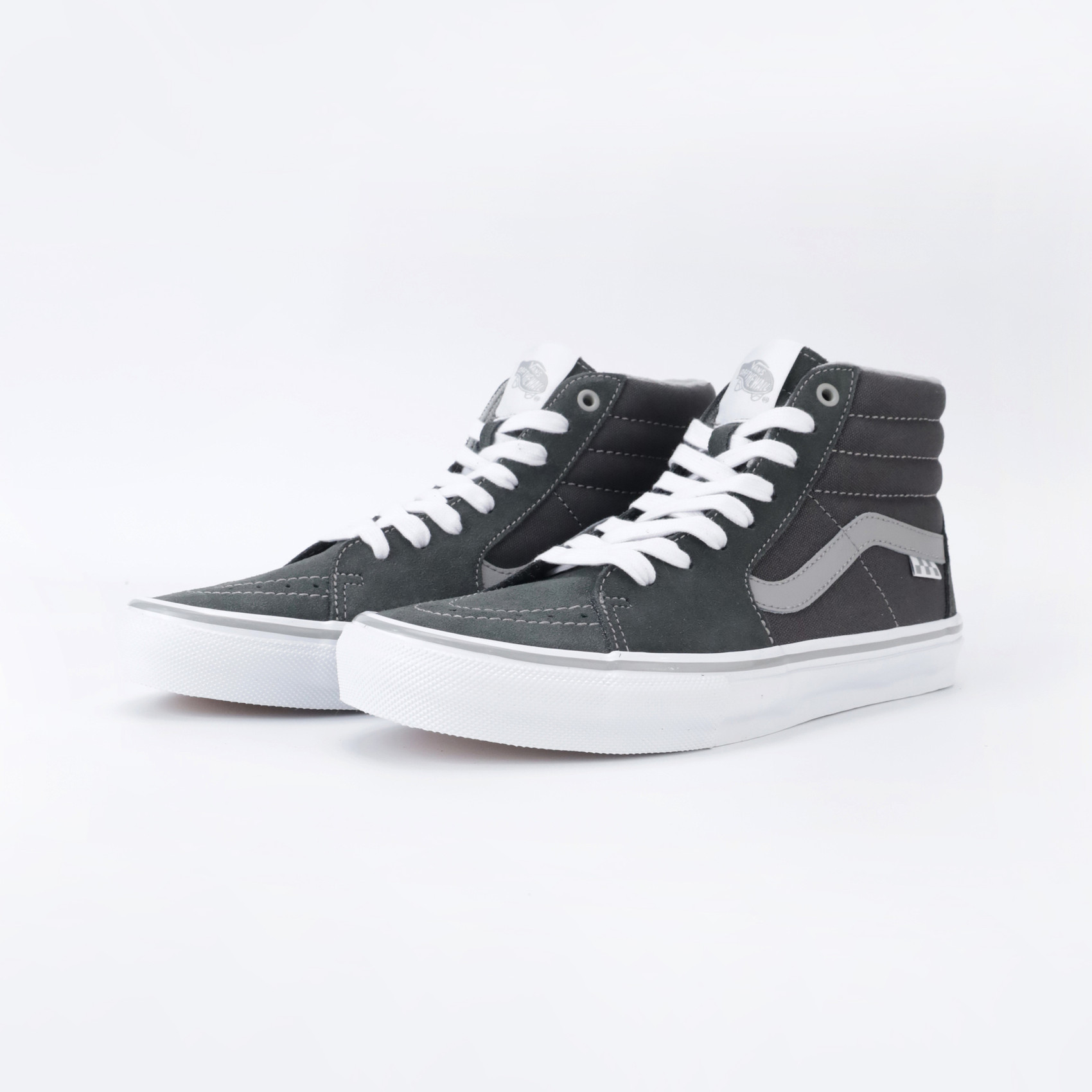 Vans Skate Sk8-Hi (dk.gry/wht) артикул: - купить в магазине Дайс