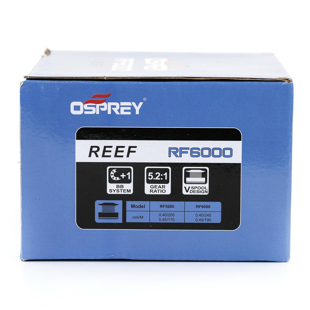Безынерционная катушка Osprey RF 6000 (2+1BB, мет. шпуля)