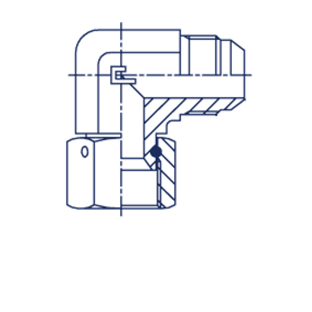 Соединение PN90 JIC 1.5/8
