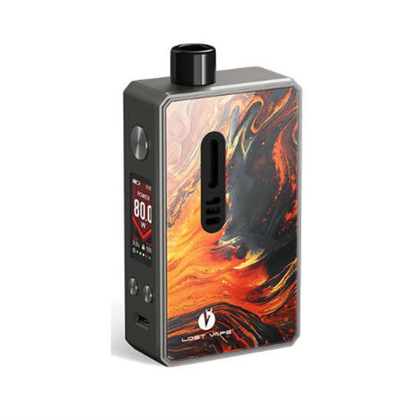 Цена на Набор Lost Vape Gemini Hybrid 80W Pod-Mod Kit Gunmetal Crater Купить Набор Lost Vape Gemini Hybrid 80W Pod-Mod Kit Gunmetal Crater
