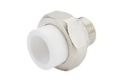 Сгон TEBO сварка НР 25*3/4" белый 35181